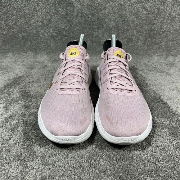 Nike Free RN 2018 942837-501 Women's Size 8.5 Pink Gold Running Shoes Used - Picture 3 of 11
